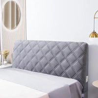 Housse de tête de lit matelassée en velours de haute qualité, tout compris, ultra luxueuse, douce et épaisse, matelassée en peluche courte.