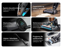 Serpillère intelligente sans fil ILIFE W90/W90 Pro pour nettoyage humide et sec, aspiration de 5500/7000 Pa, auto-nettoyage en 1 minute, grand réservoir d'eau double