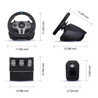 Volant de jeu PXN V9 Gen2/V9 270 ° /900 °   Simulateur de course pour PS4,PS3, PC Windows 7/8/10/11,Xbox One,Xbox Series X/S