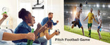 Projecteur Bluetooth HAPPRUN natif 1080P, projecteur de films extérieur portable Full HD avec haut-parleur intégré, avec HDMI, USB, AV