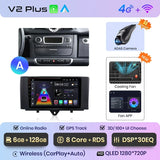 Autoradio Junsun sans fil CarPlay Android Auto pour Smart Fortwo 451 (2005-2015) - Systèmes intelligents pour voiture - RDS, Bluetooth, DSP - Format 2 DIN