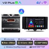 Autoradio Junsun sans fil CarPlay Android Auto pour Smart Fortwo 451 (2005-2015) - Systèmes intelligents pour voiture - RDS, Bluetooth, DSP - Format 2 DIN
