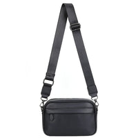 Sac à bandoulière d'affaires pour hommes sac de messager en cuir PU mâle décontracté ceinture sacs à bandoulière homme Design sac à main sac à main sac pour hommes