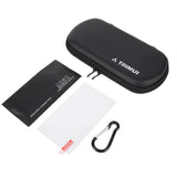 Mallette de transport rigide EVA avec Film en verre trempé, sac de rangement à coque rigide, étanche pour Console de jeu portable Trimui Smart Pro