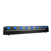 2 pièces barre de LED faisceau lumière principale mobile 8x12W RGBW 4in1 DMX512 pour DJ Disco fête boîte de nuit événement spectacle effets de scène