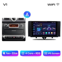 Autoradio Junsun sans fil CarPlay Android Auto pour Smart Fortwo 451 (2005-2015) - Systèmes intelligents pour voiture - RDS, Bluetooth, DSP - Format 2 DIN