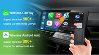 Clé intelligente CarPlay sans fil 2 en 1 Android Auto, compatible 2024, 5G, Wi-Fi, pour iPhone, téléphones Android, Volvo, Mercedes-Benz, MG, Kia.