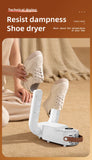Sèche-chaussures à minuterie intelligente, sèche-chaussures télescopique réglable, désodorisant, séchage rapide