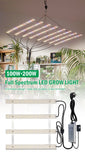 Lampe de culture LED à spectre complet 100W/200W AC100-277V LM281B pour la croissance végétative, la floraison, les serres et les tentes de culture.