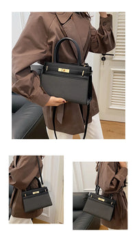 Sac à main bandoulière tendance et polyvalent, style décontracté et élégant 2025