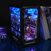 Serre-livre maquette DIY - Cyberpunk