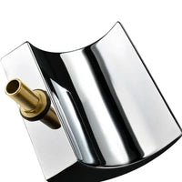 Robinets cascade robinets d'évier de cuisine et de salle de bains, robinet de douche élégant avec pomme de douche en laiton chromé à 5 trous