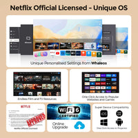 ISinbox-HY320AA NTV Netflix sèche sous licence Android 13, budgétaire avec 1080P 320ANSI Prime Video promettant WiFi BT5.3 HDMI