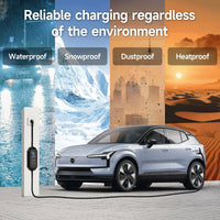 AFYEEV EV chargeur Portable Type2 IEC62196-2 connecteur 16A 1 Phase 3.6KW prise ue Station de charge pour véhicule électrique