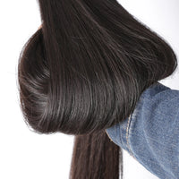 Extensions de cheveux lisses Tissage, 45, 50 et 55 cm (18, 20 et 22 pouces), cheveux naturels brésiliens, qualité 10A. Livraison en 3 jours en France.