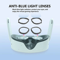 Cadre de protection d'objectif, anneau de protection d'objectif anti-rayures magnétique, empêche les lunettes de gratter, lentilles VR pour Meta Quest 3S