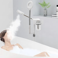 Lampe loupe 2 en 1 750W, vaporisateur d'ozone chaud, dispositif de vapeur, Machine de Sauna faciale avec lumière 5X