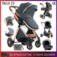 Poussette bébé 3 en 1 poussette légère pour nouveau-nés voyage pliable bébé voitures infantile poussette landau siège auto bébé