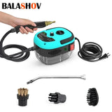 Nettoyeur à vapeur portatif haute pression et température 2500W, climatiseur domestique Commercial, hotte de cuisine, lave-linge à Jet de voiture 220V