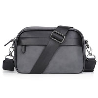 Sac à bandoulière d'affaires pour hommes sac de messager en cuir PU mâle décontracté ceinture sacs à bandoulière homme Design sac à main sac à main sac pour hommes