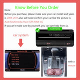 Adaptateur d'interface sans fil BONROAD CarPlay Android Auto pour Audi A4 B8 A5 Q5 2009-2015 avec AirPlay Mirror Link et Bluetooth