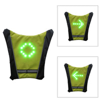 Clignotant de vélo sans fil à LED, gilets de coulée d'iode, télécommande, vélo VTT, vélo de sécurité, émail 30LED