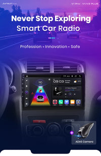 Junsun Wireless CarPlay Android Auto Car Radio For Citroen C4 2 B7 2013 - 2016 GPS Multimedia 2 din