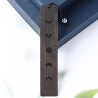Marque-page bois de santal - Style chinois rétro, motifs célestes