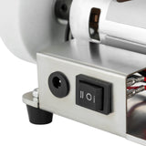 775 moteur Mini ponceuse à bande électrique meuleuse d'établi 304 en acier inoxydable polisseuse de table ponceuse vitesse réglable