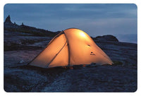 Tente de camping ultralégère Naturehike Cloud Up Pro pour 2 personnes, 3 saisons, moustiquaire 20D, portable, pour la randonnée et les voyages en plein air, avec tapis de sol.