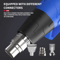 Pistolet à air chaud électronique professionnel pour applications de bricolage industriel, vitesse variable réglable, chauffage rapide de la température, 2000W
