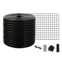 Kit de protection anti-oiseaux et autres nuisibles pour panneaux solaires SucceBuy, enroulable, avec fixations en acier inoxydable, revêtement PVC antirouille et maille métallique.