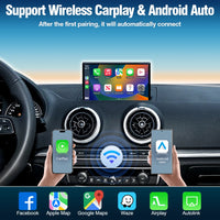 AUTOTOP – Module CarPlay sans fil pour Audi A3 8v Q2 8P 2012 – 2018, système MIB2 MIB, Kits de rénovation automatique Android, caméra inversée Airplay