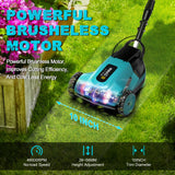 Gismis 10 pouces 46000 tr/min tondeuse à gazon électrique sans brosse tondeuse à gazon sans fil coupe-paes de jardin pour Makita 18V batterie broche