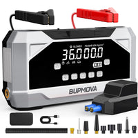 Démarreur de saut de voiture 4 en 1, 8000a, pompe à Air 150psi, Booster de batterie de voiture, dispositif de démarrage du moteur, compresseur d'air pour pneus, batterie externe
