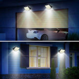 LED solaire fendu applique 3 Mode étanche capteur de mouvement lampe sécurité extérieure éclairage public lampe solaire pour jardin applique murale