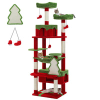 Grand arbre et tour pour chats d'intérieur, avec postes à gratter recouvertes de Sisal, hamac spacieux, perchoirs rembourrés et condos, jouets pour chats