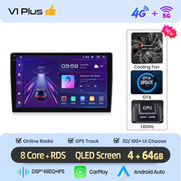 Junsun Wireless CarPlay Android Auto Car Radio For Citroen C4 2 B7 2013 - 2016 GPS Multimedia 2 din