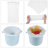 Chaussettes d'écumoire de piscine en nylon élastique, conception de maille, écumeurs de feuilles de débris d'étang, panier de livre, accessoires de nettoyage, 5-50 pièces