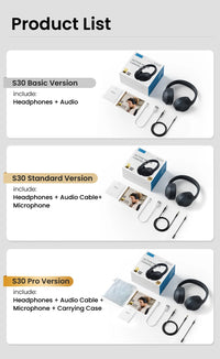 HAYLOU S30 casque sans fil Bluetooth 5.4 43dB casques antibruit adaptatifs 40mm pilote dynamique 80H écouteurs de lecture
