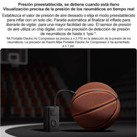Nouveau Xiaomi Mijia Portable compresseur d'air 2 / 2D / 2PRO, pompe à Air 2, gonfleur numérique intelligent de détection de pression des pneus pour vélo de voiture