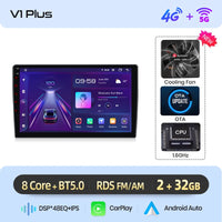 Junsun Wireless CarPlay Android Auto Car Radio For Citroen C4 2 B7 2013 - 2016 GPS Multimedia 2 din