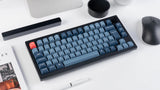 Keychron V1 Max ISO Layout Collection QMK clavier mécanique personnalisé sans fil 2.4 GHz et Bluetooth rétro-éclairé rvb remplaçable à chaud