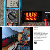KUAIQU Adjustable Switching DC Power Supply 30V 10A 6A Lab Bench Power Supply 60V 5A 120V 3A Output Preset Current 20A 30A 60A