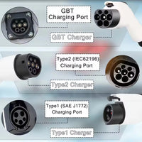 Teschev – chargeur EV 3,5 kw, Type 2, connecteur IEC 62196, 16a, 1 phase, Type 1, SAEJ1772, boîte murale, Station de recharge pour véhicule électrique