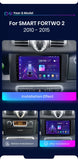 Autoradio Junsun sans fil CarPlay Android Auto pour Smart Fortwo 451 (2005-2015) - Systèmes intelligents pour voiture - RDS, Bluetooth, DSP - Format 2 DIN