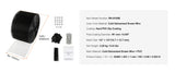 Kit de protection anti-oiseaux et autres nuisibles pour panneaux solaires SucceBuy, enroulable, avec fixations en acier inoxydable, revêtement PVC antirouille et maille métallique.