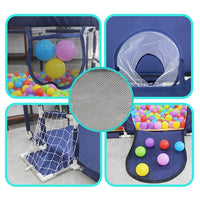 IMBABY – parc carré pour bébé, aire de jeux avec planche de basket-ball, activités pour bébé, grand enfant, barrières de sécurité corral, clôture