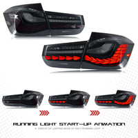 Feux arrière LED pour BMW série 3 F30 F80 M3 berline 2013 – 2018, Signal séquentiel GTS, ensemble de feux arrière dynamiques
