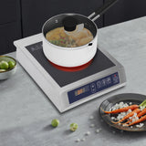 Cuisinière à induction électrique moderne numérique 3500 watts table de cuisson à induction commerciale